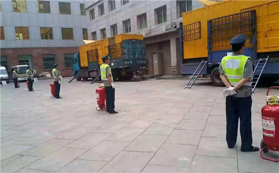 科尔沁右翼前租赁发电机案例